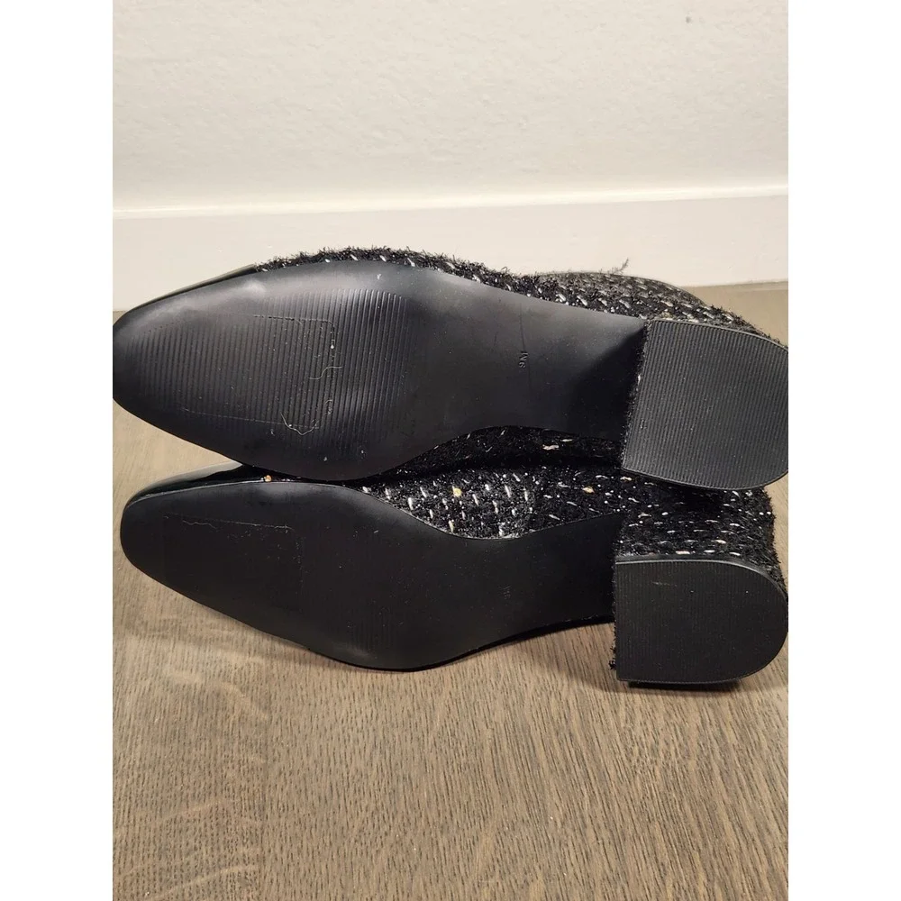 NEW Women $149 Steve Madden Eiffel Booties Women 9 BLACK MULTI Boots